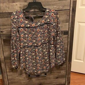 flowery blouse